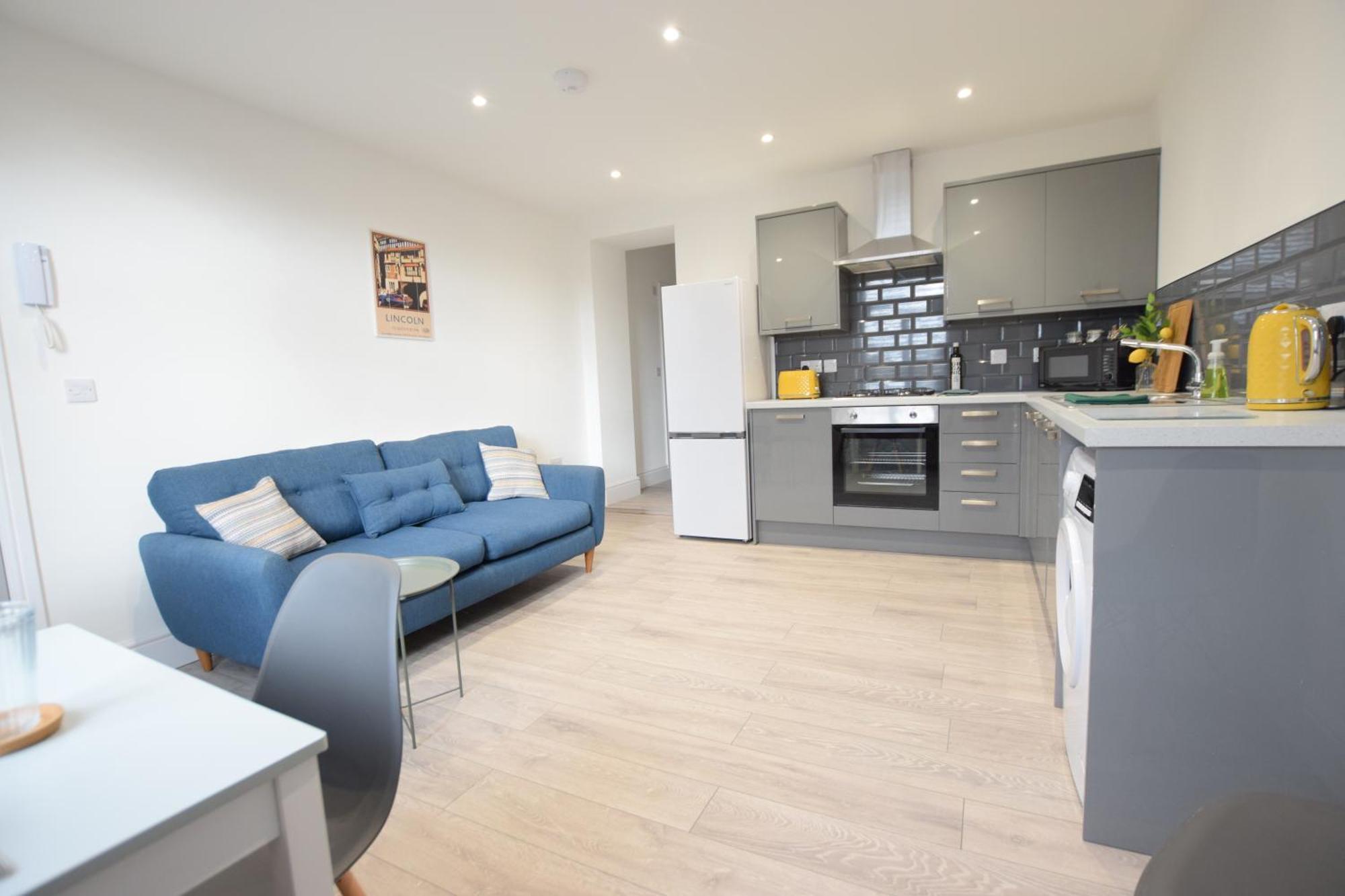 Stylish City Centre Apartments Lincoln Bagian luar foto